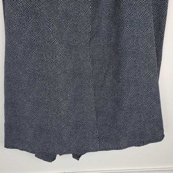 Equipment Climmie Skirt Eclipse Ruffle Midi Polka Dots Draped Split Boho Size XL - Picture 9 of 16